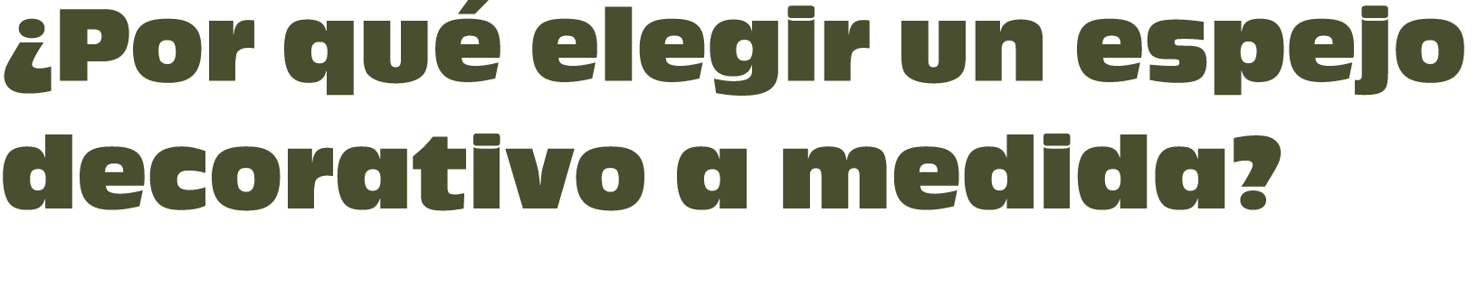 ¿Por qu elegir un espejo decorativo a medida?