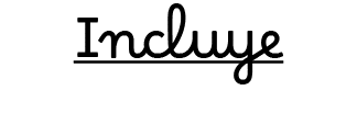 Incluye