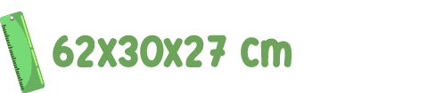 ￼ 62x30x27 cm 