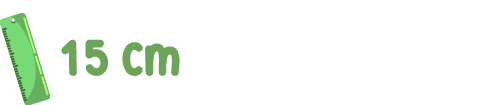 ￼ 15 cm 