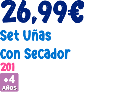 26,99€ Set U as con Secador 201 ￼ 