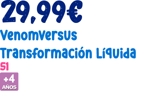 29,99€ Venomversus Transformaci n L quida 51 ￼ 