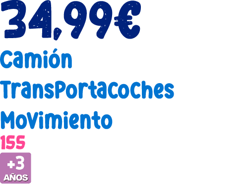 34,99€ Cami n Transportacoches Movimiento 155 ￼ 
