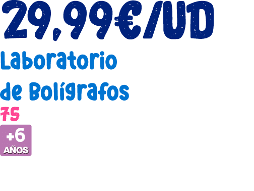 29,99€/ud Laboratorio de Bol grafos 75 ￼ 