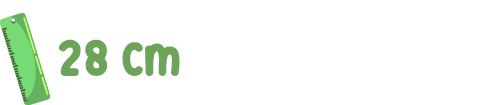 ￼ 28 cm 
