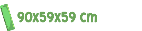 ￼ 90x59x59 cm 