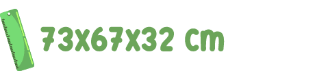 ￼ 73x67x32 cm 