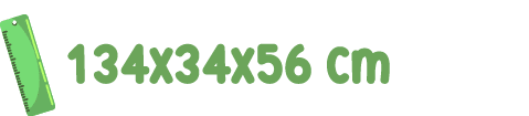 ￼ 134x34x56 cm 