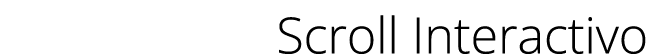 Scroll Interactivo